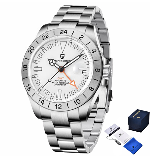 Часы мужские Pagani Design PD-1693 Silver-White